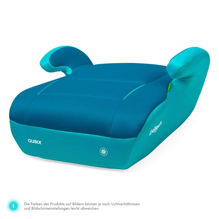 Daliya® QUBIX Kindersitzerhöhung I-Size (Türkis - Blau)
