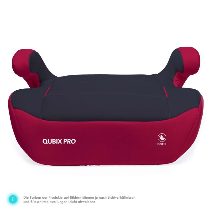 Daliya&reg; QUBIX PRO Kindersitzerh&ouml;hung Isofix und I-Size (Rot - Schwarz)