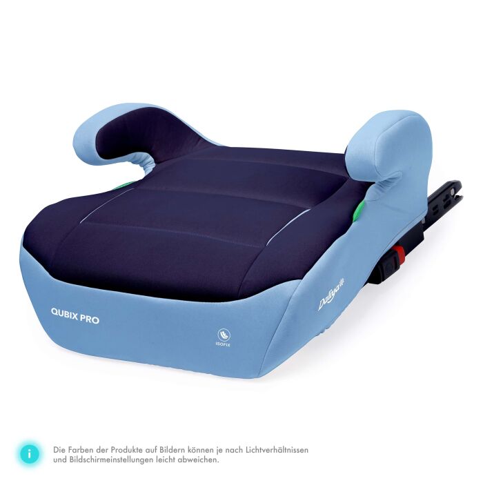 Daliya&reg; QUBIX PRO Kindersitzerh&ouml;hung Isofix und I-Size (Hellblau - Dunkelblau)