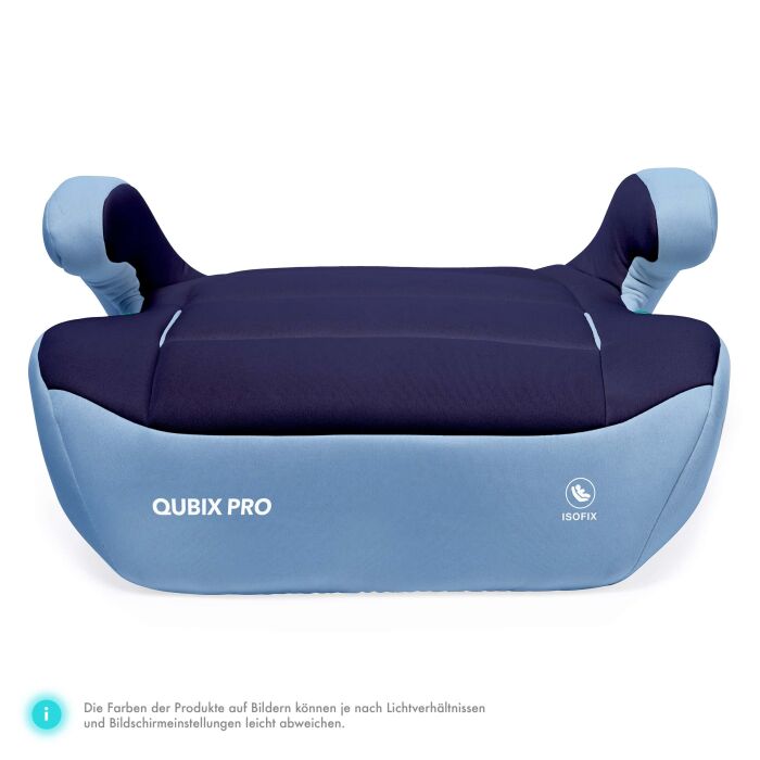 Daliya&reg; QUBIX PRO Kindersitzerh&ouml;hung Isofix und I-Size (Hellblau - Dunkelblau)