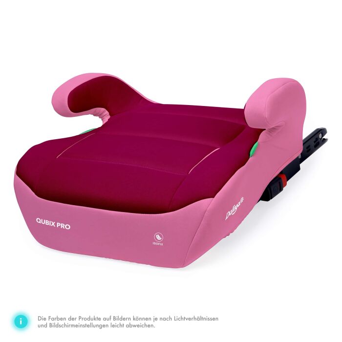 Daliya&reg; QUBIX PRO Kindersitzerh&ouml;hung Isofix und I-Size (Rosa - Magenta)