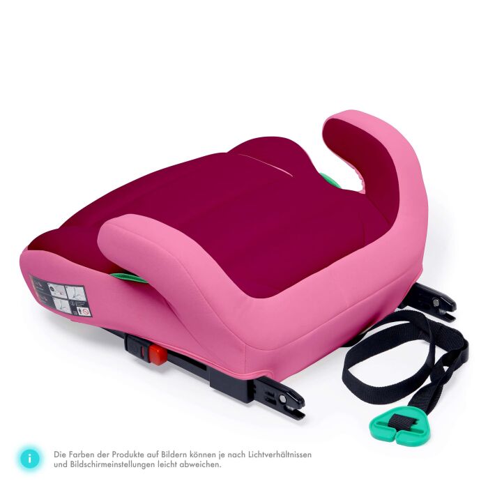 Daliya&reg; QUBIX PRO Kindersitzerh&ouml;hung Isofix und I-Size (Rosa - Magenta)