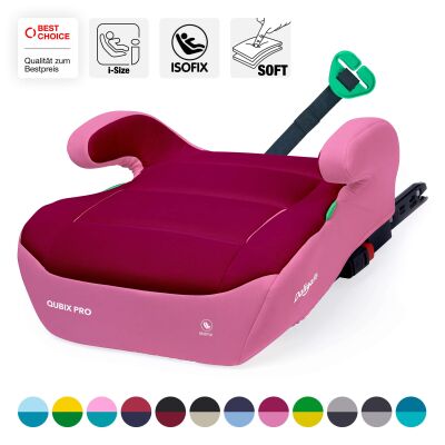 Daliya&reg; QUBIX PRO Kindersitzerh&ouml;hung Isofix und I-Size (Rosa - Magenta)