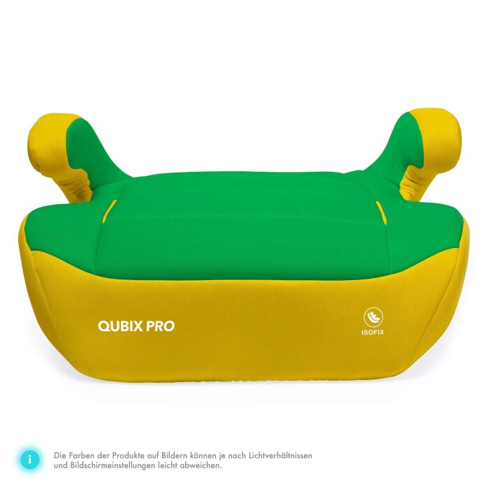 Daliya&reg; QUBIX PRO Kindersitzerh&ouml;hung Isofix und I-Size (Gelb - Gr&uuml;n)