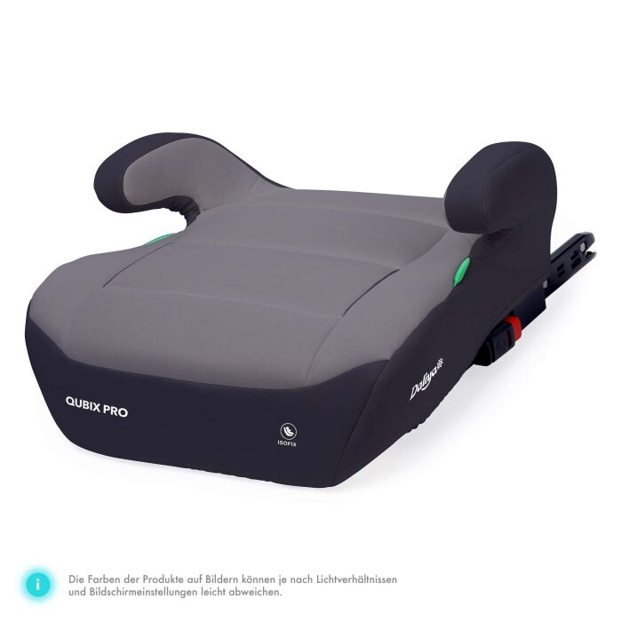 Daliya&reg; QUBIX PRO Kindersitzerh&ouml;hung Isofix und I-Size (Schwarz - Grau)