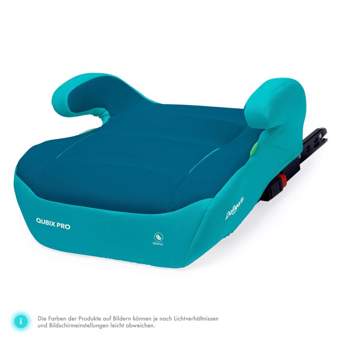 Daliya&reg; QUBIX PRO Kindersitzerh&ouml;hung Isofix und I-Size (T&uuml;rkis - Blau)