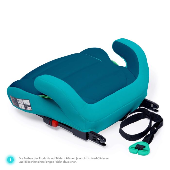 Daliya&reg; QUBIX PRO Kindersitzerh&ouml;hung Isofix und I-Size (T&uuml;rkis - Blau)