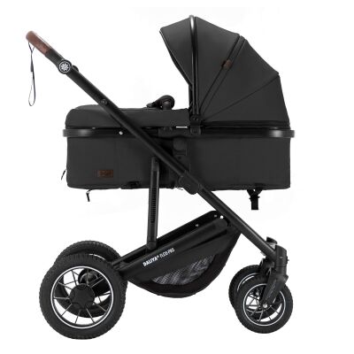 Daliya® FLEXI-PRO 2in1 Kinderwagen & Buggy (Dunkelgrau Leinen)