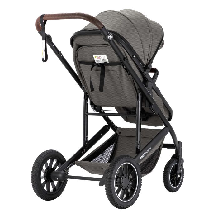 Daliya® FLEXI-PRO 2in1 Kinderwagen & Buggy (Grau-Grün)