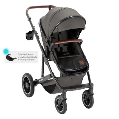 Daliya® FLEXI-PRO 2in1 Kinderwagen & Buggy (Grau-Grün)