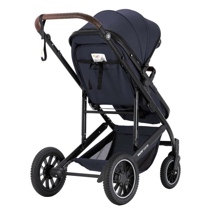 Daliya® FLEXI-PRO 2in1 Kinderwagen & Buggy (Blau-Grau)
