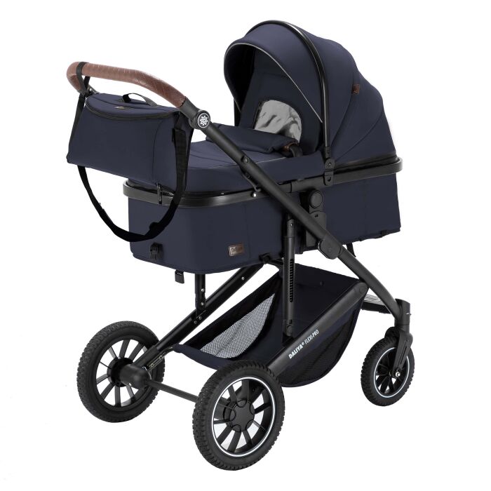 Daliya&reg; FLEXI-PRO 2in1 Kinderwagen &amp; Buggy (Blau-Grau)