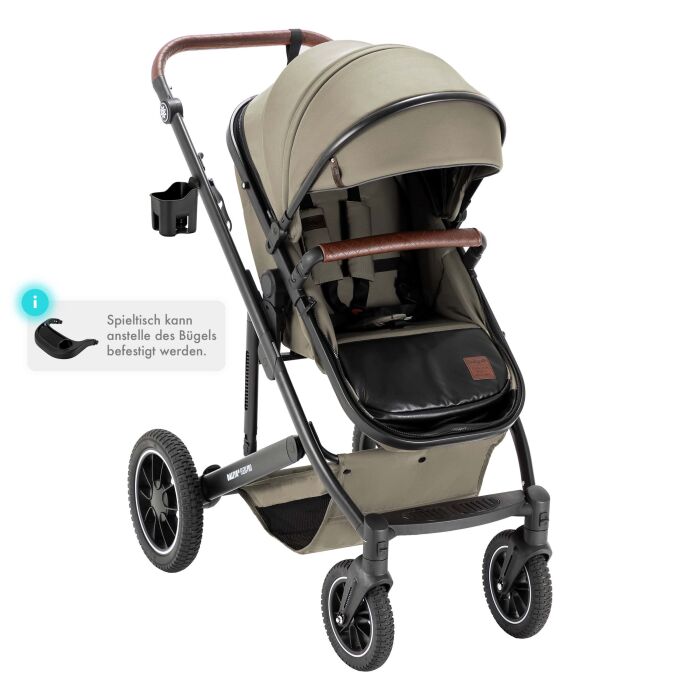 Daliya® FLEXI-PRO 2in1 Kinderwagen & Buggy (Beige)