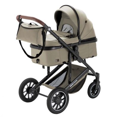 Daliya® FLEXI-PRO 2in1 Kinderwagen & Buggy (Beige)
