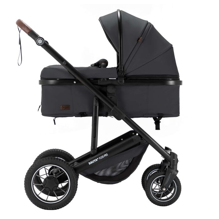 Daliya&reg; FLEXI-PRO 2in1 Kinderwagen &amp; Buggy (Dunkel-Grau)