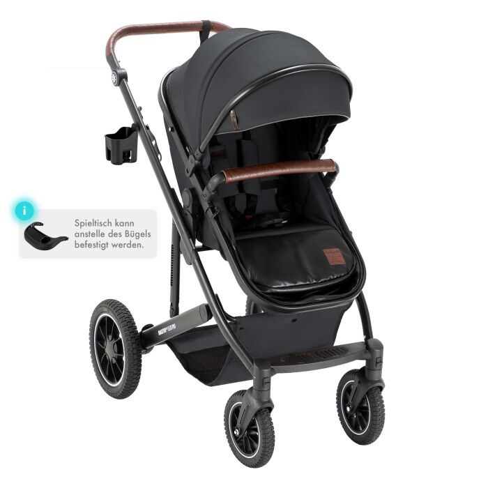 Daliya&reg; FLEXI-PRO 2in1 Kinderwagen &amp; Buggy (Dunkel-Grau)