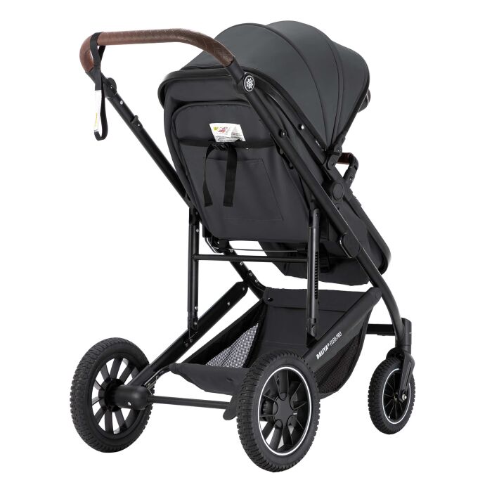 Daliya&reg; FLEXI-PRO 2in1 Kinderwagen &amp; Buggy (Dunkel-Grau)