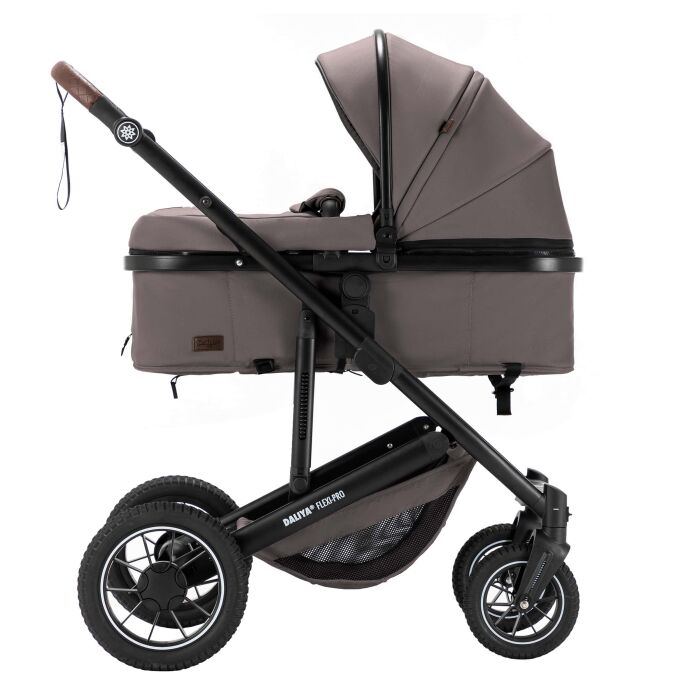 Daliya&reg; FLEXI-PRO 2in1 Kinderwagen &amp; Buggy (Braun-Grau)