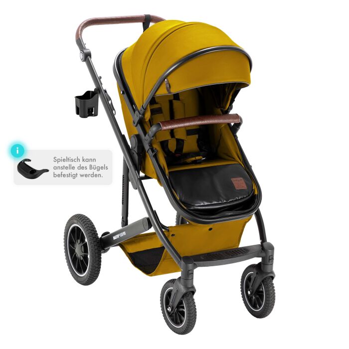 Daliya&reg; FLEXI-PRO 2in1 Kinderwagen &amp; Buggy (Gelb)