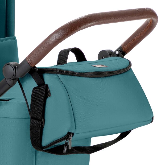 Daliya® ALPINO 2in1 Wickeltasche & Wickelunterlage (Türkis)
