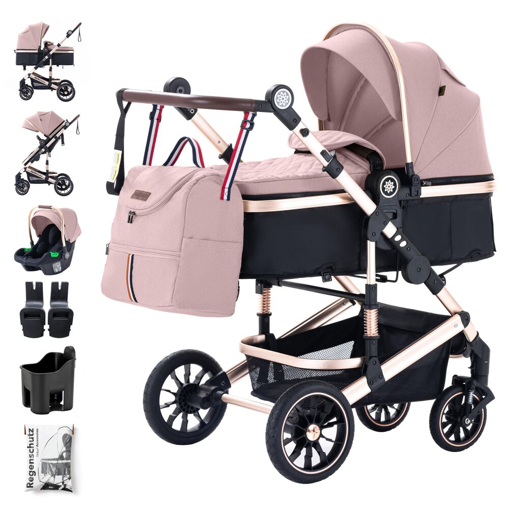Daliya NEOMOVE 3in1 Kinderwagen & Buggy (Farbauswahl)