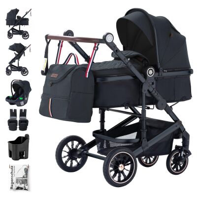 Daliya® NEOMOVE 3in1 Kinderwagen & Buggy...