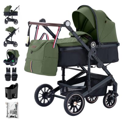 Daliya® NEOMOVE 3in1 Kinderwagen & Buggy...
