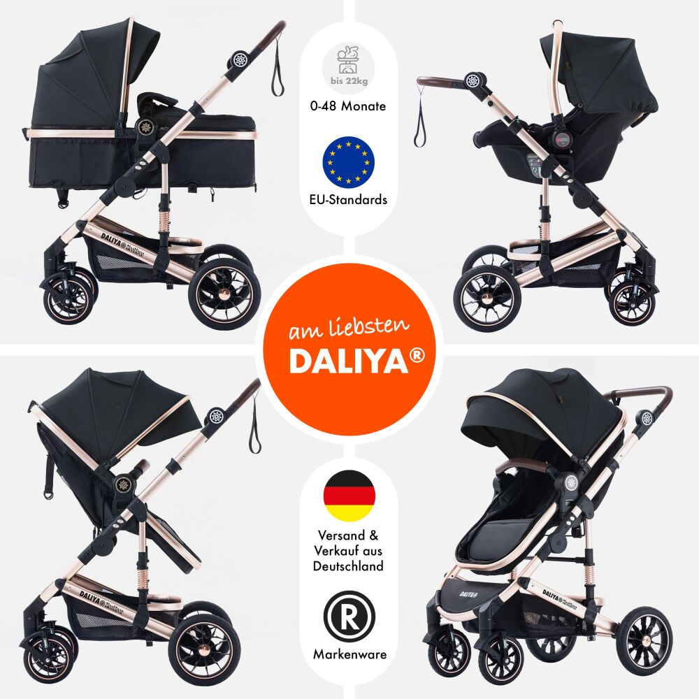 Schne Daliya Kinderwagen 3in1 Bild