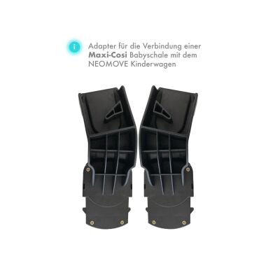 Daliya® NEOMOVE Kinderwagen Adapter passend für MAXI-COSI Babyschale