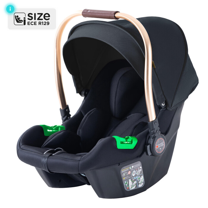 Daliya® NEOMOVE Babyschale (Gold-Schwarz)