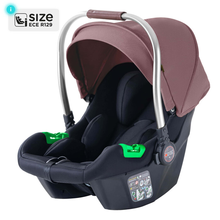 Daliya® NEOMOVE Babyschale (Silber-Violett)