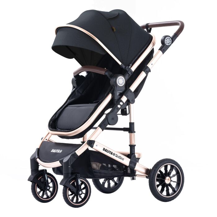 Daliya® NEOMOVE 2in1 Kinderwagen & Buggy (Gold-Schwarz)