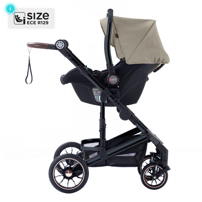 Daliya® NEOMOVE Babyschale (Schwarz-Beige)