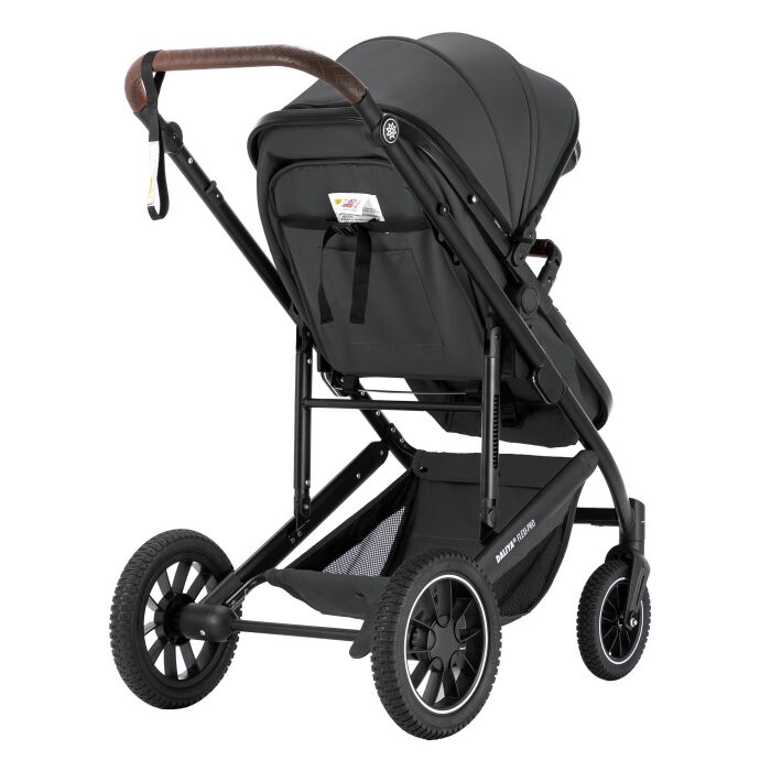 Daliya® FLEXI-PRO M 2in1 Kinderwagen & Buggy (Dunkelgrau)