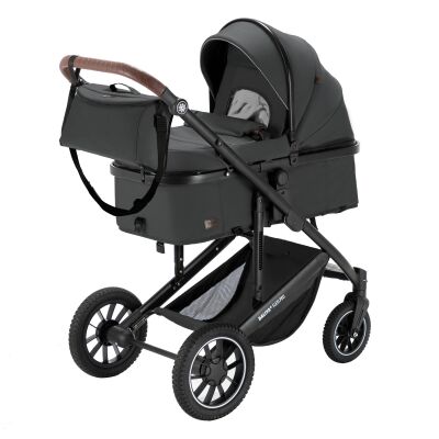 Daliya® FLEXI-PRO M 2in1 Kinderwagen & Buggy (Dunkelgrau)