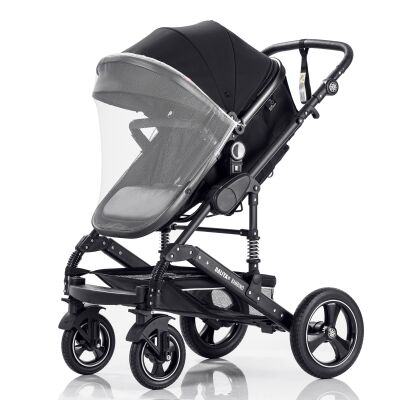 Daliya® BAMBIMO 2in1 Kinderwagen & Buggy (Schwarz - Schwarz)