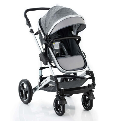 Daliya® BAMBIMO 2in1 Kinderwagen & Buggy (Braun - Gold)