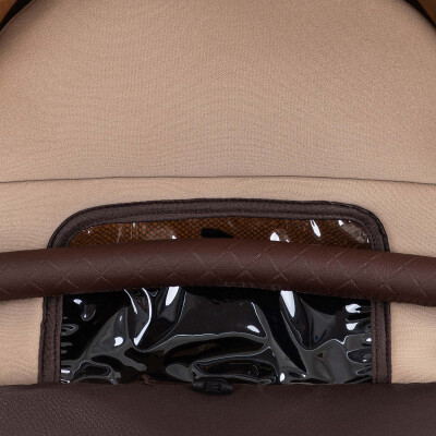 Daliya® BAMBIMO 2in1 Kinderwagen & Buggy (Braun - Gold)