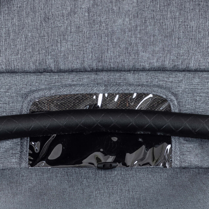 Daliya® BAMBIMO 2in1 Kinderwagen & Buggy (Dunkelgrau - Schwarz)
