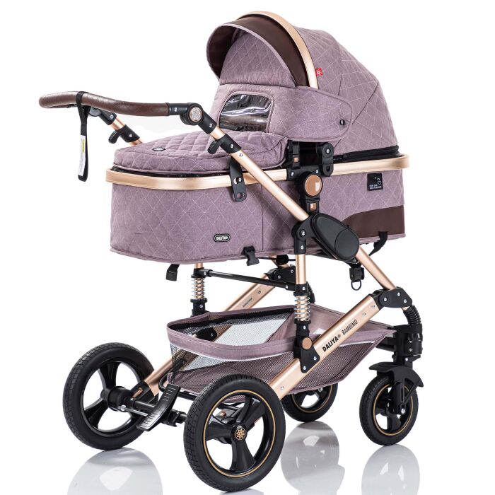 Daliya® BAMBIMO 2in1 Kinderwagen & Buggy (Rose - Gold)