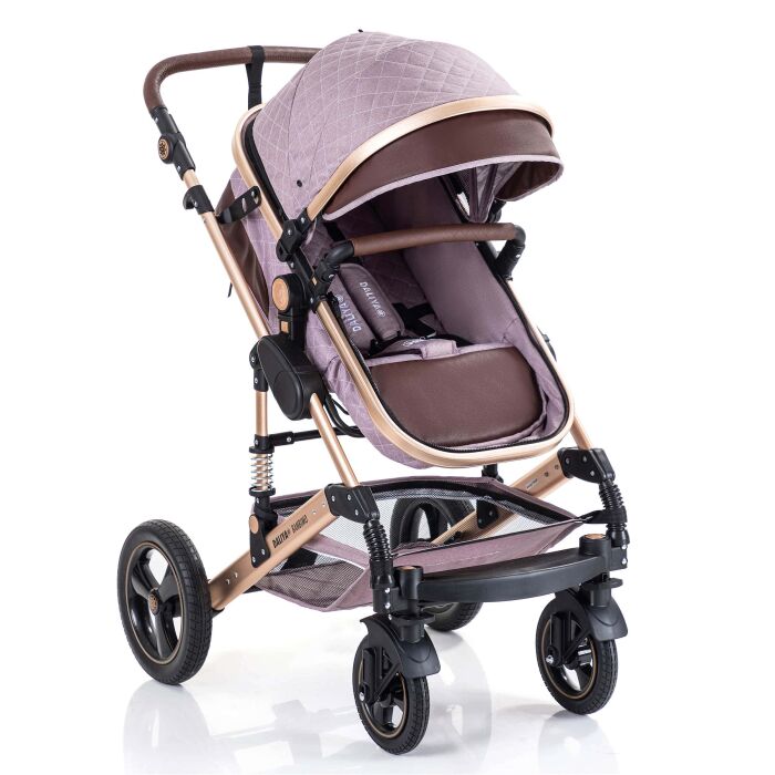 Daliya® BAMBIMO 2in1 Kinderwagen & Buggy (Rose - Gold)
