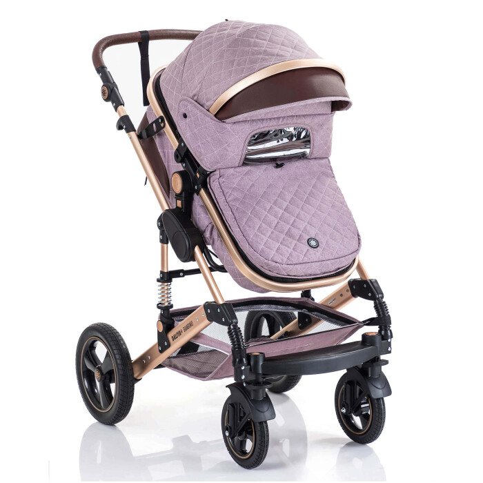 Daliya® BAMBIMO 2in1 Kinderwagen & Buggy (Rose - Gold)