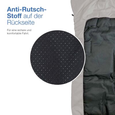 Daliya® ALPINO Fuß- und Schlafsack (Grau)