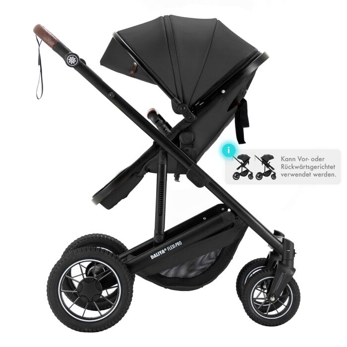 Daliya® FLEXI-PRO M 3in1 Kinderwagen & Buggy mit i-Size Babyschale (Farbauswahl)
