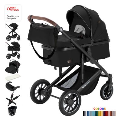 Daliya® FLEXI-PRO M 3in1 Kinderwagen & Buggy mit...