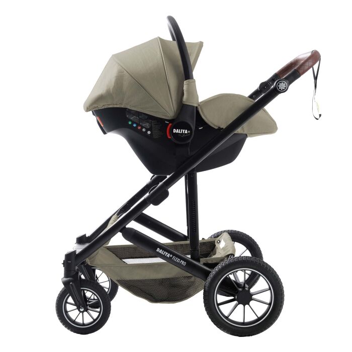 Daliya® FLEXI-PRO M 3in1 Kinderwagen & Buggy mit i-Size Babyschale (Farbauswahl)