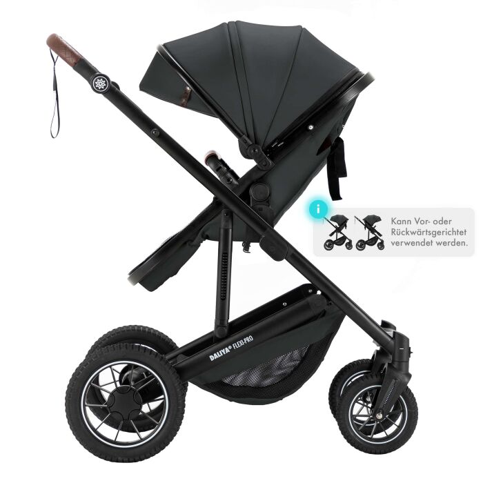 Daliya® FLEXI-PRO M 3in1 Kinderwagen & Buggy mit i-Size Babyschale (Farbauswahl)