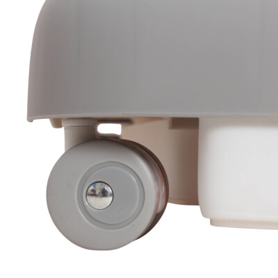 Daliya® BELLINO 4in1 Spiel- und Lauflernwagen (Rosa-Grau)