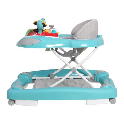 Daliya® BELLINO 4in1 Spiel- und Lauflernwagen (Petrolgrün)