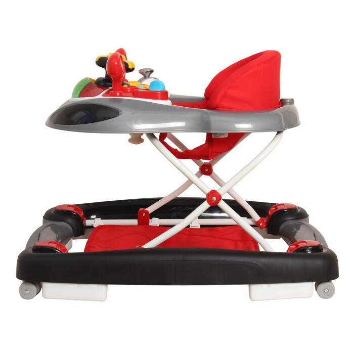 Daliya® BELLINO 4in1 Spiel- und Lauflernwagen (Rot)